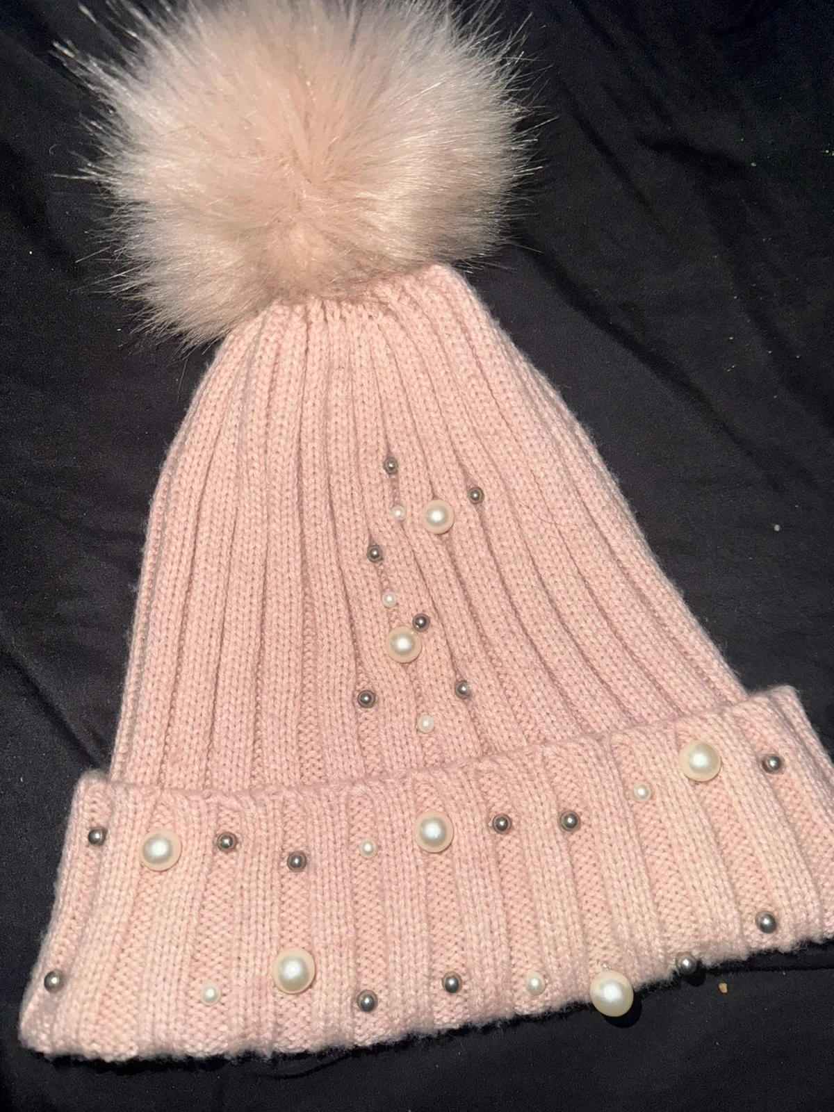 Bonnet rose pâle